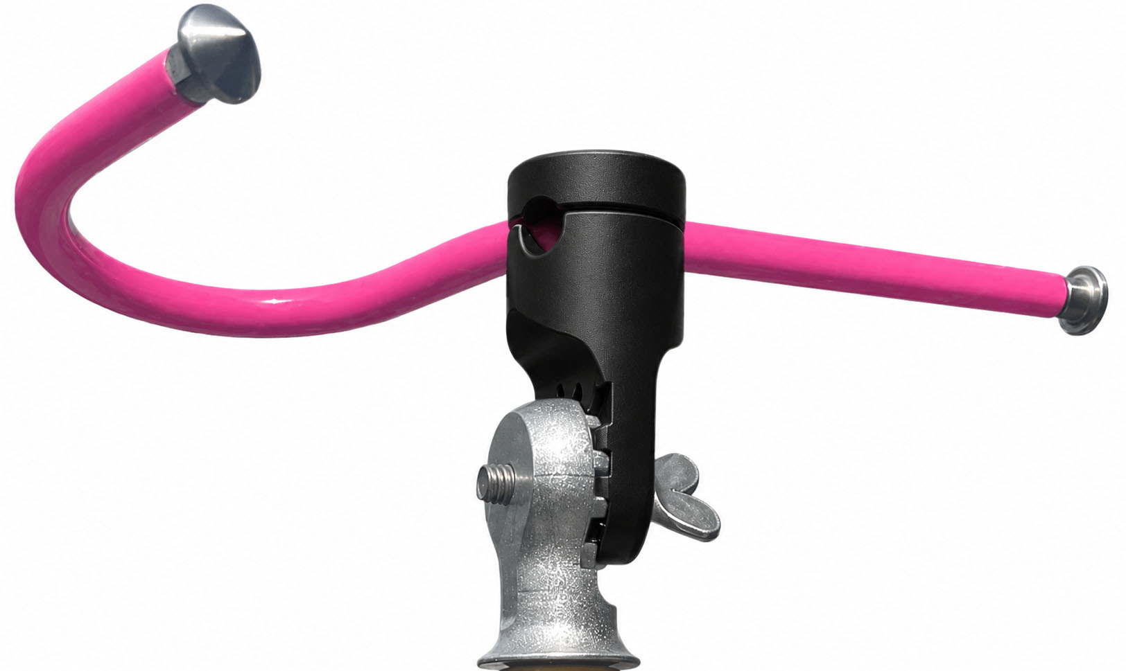 Special-edition Longhorn probe with a bright pink arm assembly